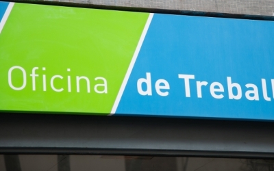 Rètol de l'Oficina de Treball | Roger Benet